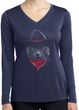 Cowboy Cat Ladies Dry Wicking Long Sleeve