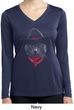 Cowboy Cat Ladies Dry Wicking Long Sleeve