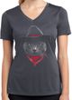 Cowboy Cat Ladies Dry Wicking V-neck