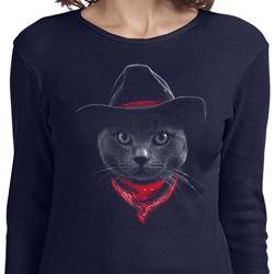 Cowboy Cat Ladies Long Sleeve