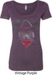 Cowboy Cat Ladies Scoop Neck