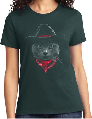 Cowboy Cat Ladies T-shirt