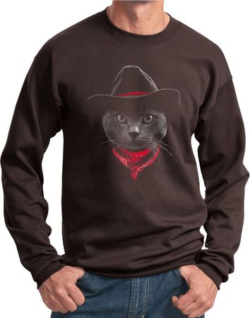 Cowboy Cat Sweatshirt