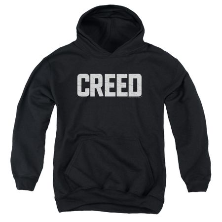 Creed Kids Hoodie Cracked Logo Poster Black Youth Hoody