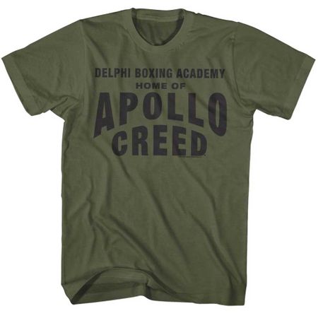 Creed Shirt Apollo Creed Military Green T-Shirt