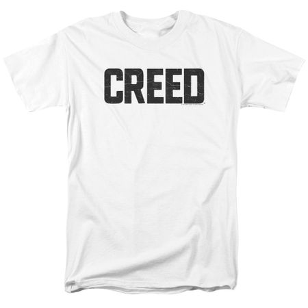 Creed Shirt Cracked Logo White T-Shirt