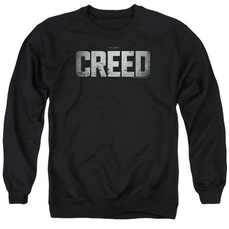 Creed Sweatshirt Logo Adult Black Sweat Shirt