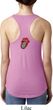 Crystal Tongue Patch Back Print Ladies Ideal Tank Top