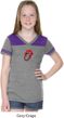 Crystal Tongue Patch Middle Print Girls Football Shirt