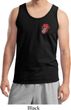 Crystal Tongue Patch Pocket Print Mens Tank Top