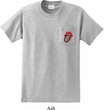 Crystal Tongue Patch Pocket Print Pocket Shirt