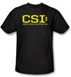 CSI: Crime Scene Investigation t-shirt - Logo Kids Youth Black Tee