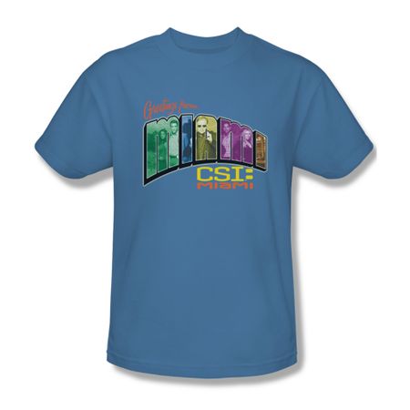 CSI Miami Greetings Shirt Adult Tee T-Shirt