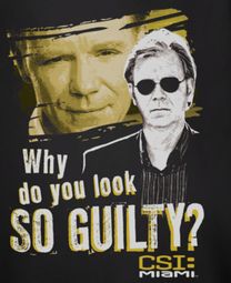CSI Miami Guilty Shirts