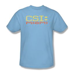 CSI Miami Logo Shirt Adult Tee T-Shirt