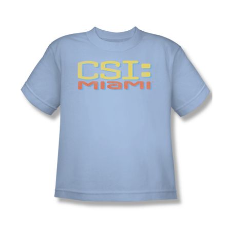 CSI Miami Logo Shirt Kids Shirt Youth Tee T-Shirt
