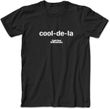 Curb Your Enthusiasm T-shirt Cool-De-La Adult Black Tee