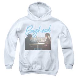 Clearance - Kids Riverdale BUGHEAD Youth Hoodie Sweatshirt - White