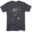 Clearance - Kids Batman ALWAYS A JOKER T-shirt - Charcoal Gray
