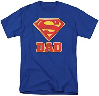 SUPER DAD Royal Blue T-shirt - CLEARANCE