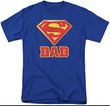 SUPER DAD Royal Blue T-shirt - CLEARANCE