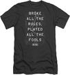 Clearance - Mens AC/DC STRUCK T-shirt - Charcoal Heather Grey
