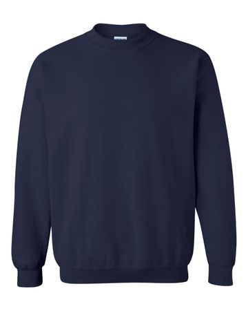 Mens Gildan Heavy Blend Sweatshirt - Navy Blue