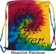 Dad Bag Best Dad Ever Black Print Tie Dye Bag