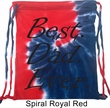 Dad Bag Best Dad Ever Black Print Tie Dye Bag