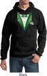 Dark Green Tuxedo Hoodie