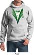 Dark Green Tuxedo Hoodie