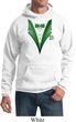 Dark Green Tuxedo Hoodie