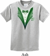 Dark Green Tuxedo Kids Shirt