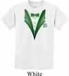 Dark Green Tuxedo Kids Shirt