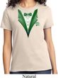 Dark Green Tuxedo Ladies Shirt