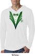 Dark Green Tuxedo Lightweight Hoodie Shirt