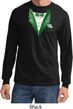 Dark Green Tuxedo Long Sleeve Shirt