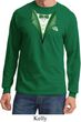 Dark Green Tuxedo Long Sleeve Shirt