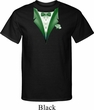 Dark Green Tuxedo Mens Tall Shirt