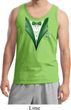 Dark Green Tuxedo Mens Tank Top