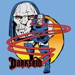 Darkseid T-shirt - Not Amused DC Comics Adult Carolina Blue Tee