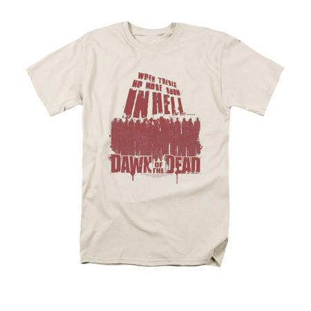 Dawn Of The Dead Shirt No More Room Adult Cream Tee T-Shirt