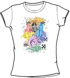 DC Comics Super Juniors T-shirt White Tee Shirt