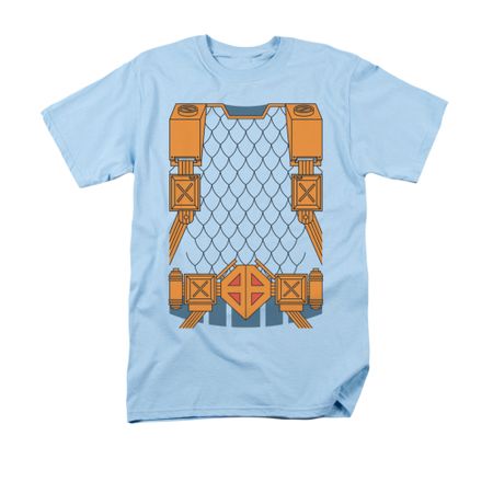 Deathstroke Shirt Uniform Adult Light Blue Tee T-Shirt