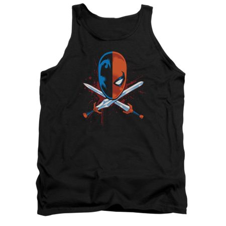 Deathstroke Tank Top Crossed Swords Black Tanktop