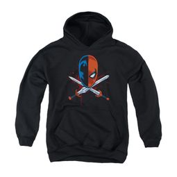 Deathstroke Youth Hoodie Crossed Swords Black Kids Hoody