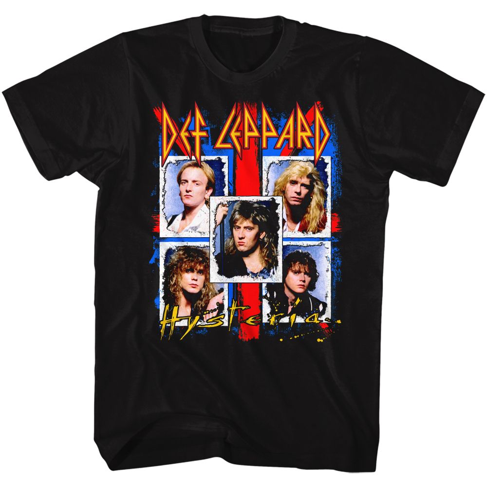 Maglietta DEF LEPPARD - Hysteria Tour BAND