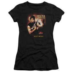 Delta Force 2 Juniors Shirt Poster Black T-Shirt