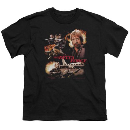 Delta Force Kids Shirt Action Pack Black T-Shirt