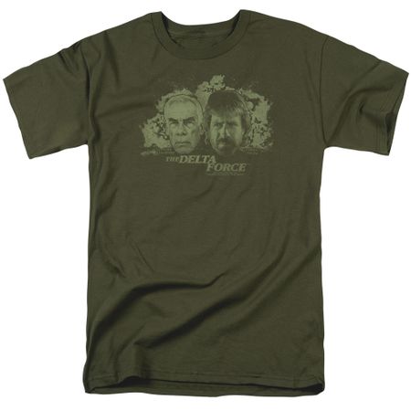 Delta Force Shirt Explosion Military Green T-Shirt